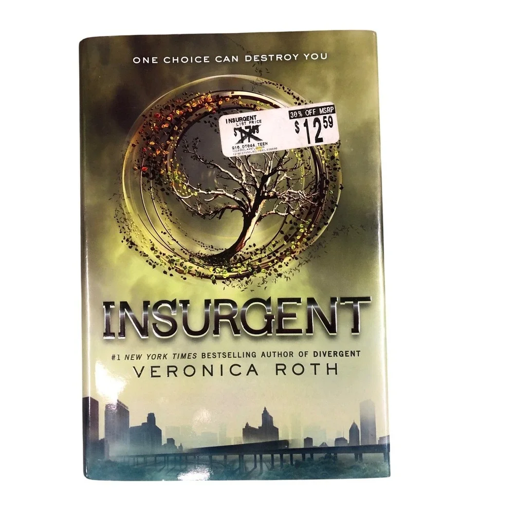 Insurgent Book by Veronica Roth Dystopian Science‎ Fiction Novel